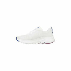 Sporta apavi sievietēm Skechers Engineered Mesh Lace-Up W Balts: Apavu Izmērs - 37.5 S6441509 cena un informācija | Sporta apavi sievietēm | 220.lv