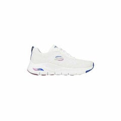 Sporta apavi sievietēm Skechers Engineered Mesh Lace-Up W Balts: Apavu Izmērs - 37.5 S6441509 цена и информация | Спортивная обувь, кроссовки для женщин | 220.lv