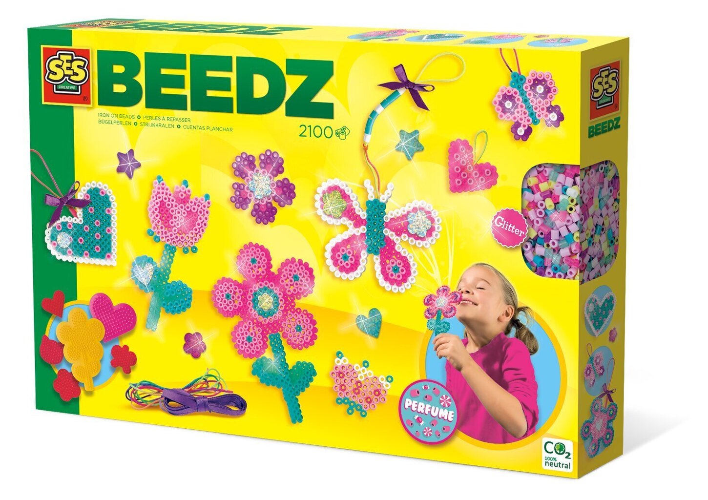 SES BEEDZ Komplekts "Smaržīgie ziedi" cena un informācija | Attīstošās rotaļlietas | 220.lv