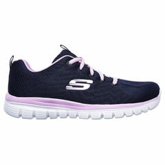 Sporta apavi sievietēm Skechers Graceful - Get Connecte Tumši zils: Apavu Izmērs - 40 S6437958 cena un informācija | Sporta apavi sievietēm | 220.lv