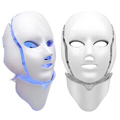 LED sejas un kakla maska cena un informācija | Sejas kopšanas ierīces | 220.lv