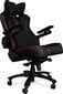 Datora krēsls Yumisu 2049 spēlētājiem, melns-sarkans cena un informācija | Biroja krēsli | 220.lv