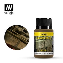 European Splash Mud 40 ml. 73801 Vallejo цена и информация | Принадлежности для рисования, лепки | 220.lv