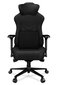 Datora krēsls Yumisu 2053 spēlētājiem, auduma polsterējums, melns цена и информация | Biroja krēsli | 220.lv