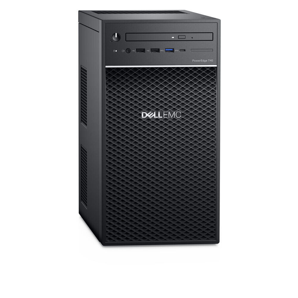 Tornis Serveris Dell T40 Intel Xeon E-2224G 1 TB 8 GB DDR4 cena un informācija | Serveri | 220.lv