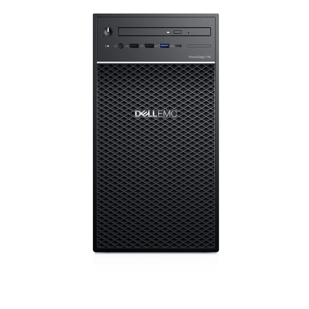 Tornis Serveris Dell T40 Intel Xeon E-2224G 1 TB 8 GB DDR4 cena un informācija | Serveri | 220.lv