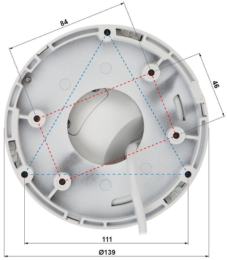 IP KAMERA DS-2CD2346G2-ISU/SL(2.8MM)(C) ACUSENSE - 4 Mpx Hikvision cena un informācija | Novērošanas kameras | 220.lv