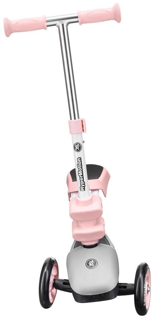 Trīsriteņu balansēšanas skrejritenis HyperMotion 3in1 - rozā цена и информация | Skrejriteņi | 220.lv
