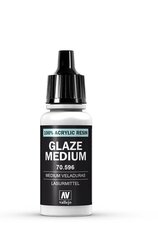 Glaze Medium 17 ml. 70596 Vallejo cena un informācija | Modelēšanas un zīmēšanas piederumi | 220.lv