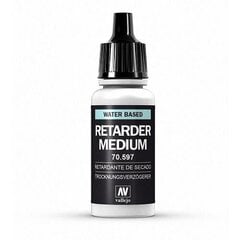 Drying Retarder 17 ml. 70597 Vallejo cena un informācija | Modelēšanas un zīmēšanas piederumi | 220.lv