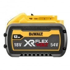 54V XR FLEXVOLT 12Ah akumulators. цена и информация | Механические инструменты | 220.lv