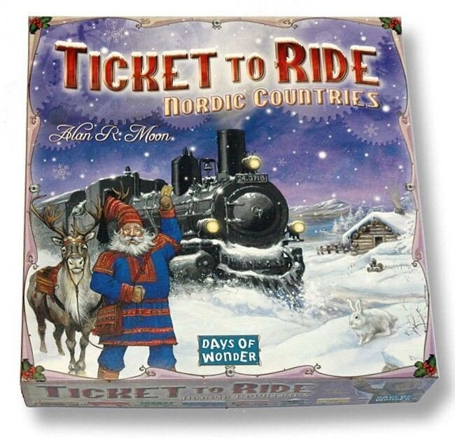 Galda spēle Ticket to Ride: Nordic Countries, EN cena un informācija | Galda spēles | 220.lv