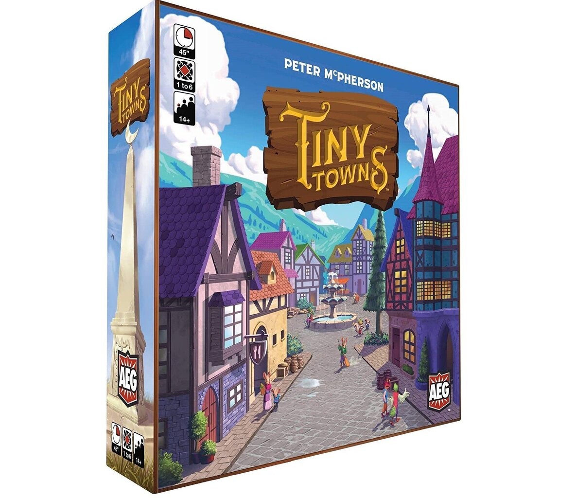 Настольная игра Tiny Towns, EN цена | 220.lv