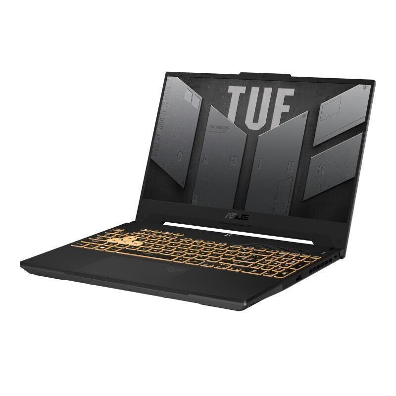 Notebook|ASUS|TUF|FX507ZE-HN007W|CPU i7-12700H|2300 MHz|15.6"|1920x1080|RAM 16GB|DDR5|4800 MHz|SSD 512GB|NVIDIA GeForce RTX 3050 Ti|4GB|ENG|Windows 11 цена и информация | Portatīvie datori | 220.lv