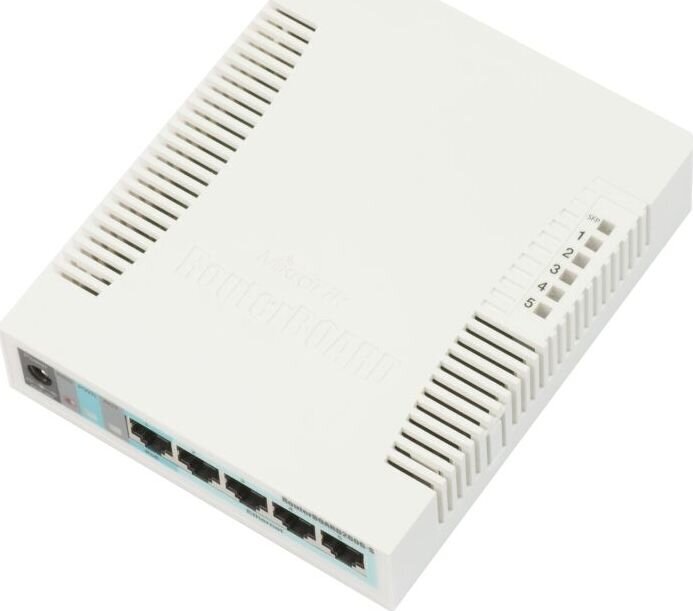 MikroTik MT CSS106-5G-1S cena un informācija | Komutatori (Switch) | 220.lv