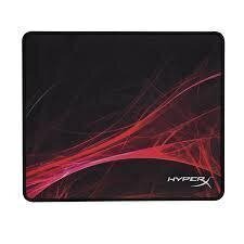 HyperX HX-MPFS-S-M, melns/sarkans cena un informācija | Peles | 220.lv