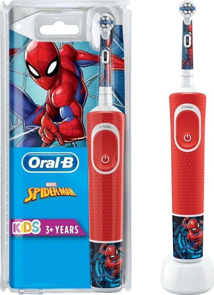 Oral-B Spiderman цена и информация | Elektriskās zobu birstes | 220.lv