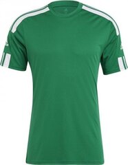 Футболка мужская Adidas Squadra 21 JSY GN5721, зеленая цена и информация | Футбольная форма и другие товары | 220.lv