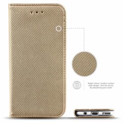 Fusion Magnet case Grāmatveida maks Samsung A135 Galaxy A13 4G zeltains цена и информация | Чехлы для телефонов | 220.lv