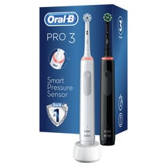 Электрическая зубная щетка Oral-B Pro 3 3900 цена и информация | Электрические зубные щетки | 220.lv