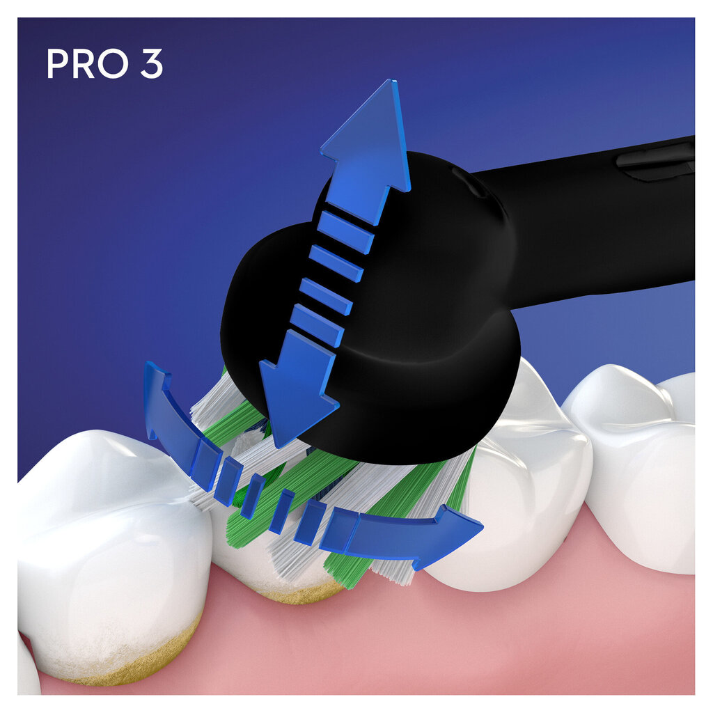 Elektriskā zobu birste Oral-B Pro 3 3900 cena un informācija | Elektriskās zobu birstes | 220.lv