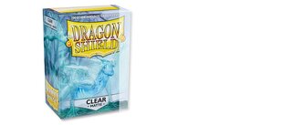 Kāršu vāciņi Dragon Shield Matte Clear, 100 gab. цена и информация | Настольные игры, головоломки | 220.lv