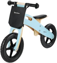 Деревянный беговой велосипед HyperMotion LEXI - колеса из пенопласта, суперлегкий - синий цена и информация | Балансировочные велосипеды | 220.lv