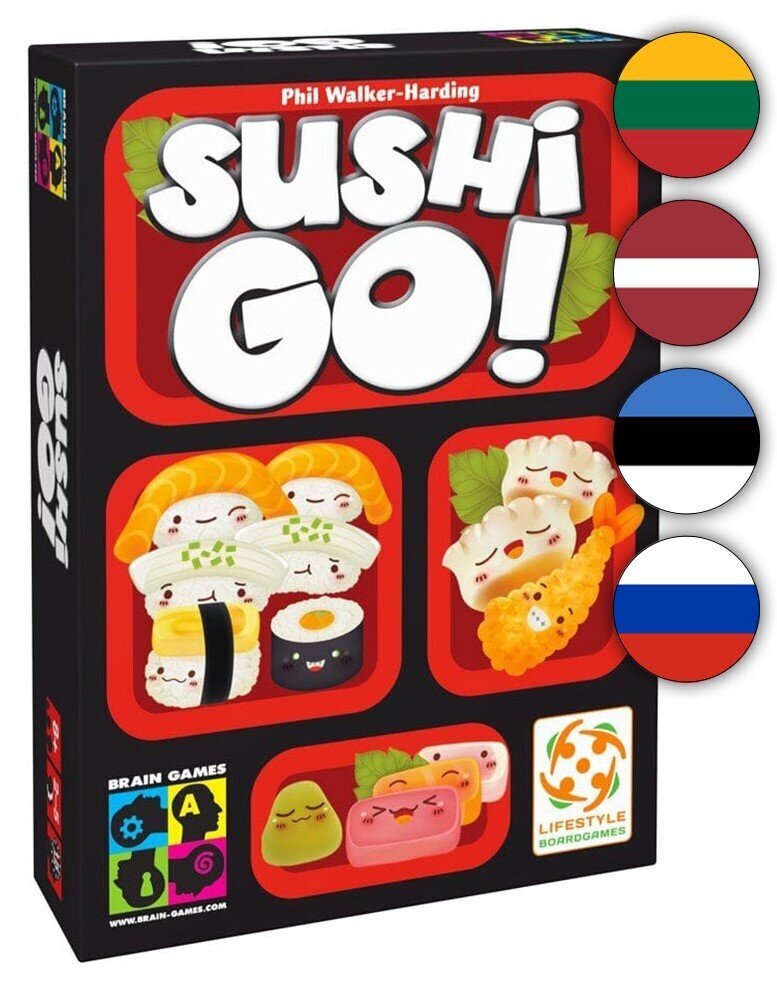 Galda spēle Sushi Go!, LT, LV, EE, RU cena un informācija | Galda spēles | 220.lv