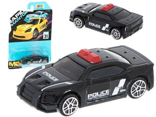 Полицейская машина, черная 7см цена и информация | Игрушки для малышей | 220.lv