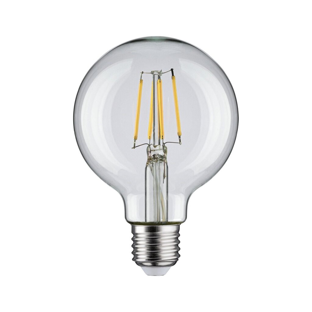 Paulmann spuldze LED Globe 80mm Filament E27 230V 470lm 4,8W 4000K Clear cena un informācija | Spuldzes | 220.lv