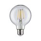 Paulmann spuldze LED Globe 80mm Filament E27 230V 470lm 4,8W 4000K Clear cena un informācija | Spuldzes | 220.lv