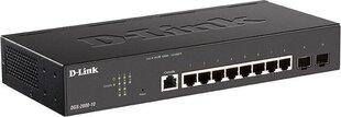 Коммутатор D-Link DGS-2000-10P цена и информация | Коммутаторы (Switch) | 220.lv