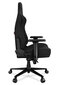Datora krēsls Yumisu 2052 spēlētājiem, auduma polsterējums, melns цена и информация | Biroja krēsli | 220.lv