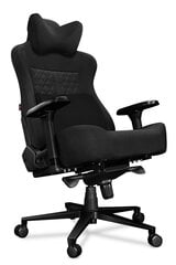 Datora krēsls Yumisu 2052 spēlētājiem, auduma polsterējums, melns цена и информация | Офисные кресла | 220.lv