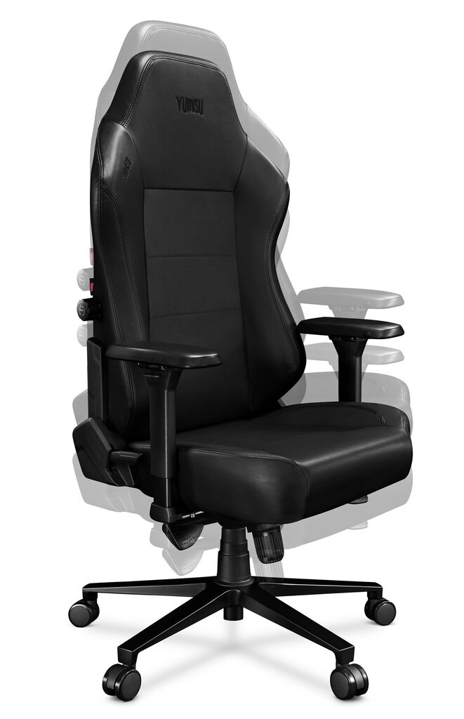 Datora krēsls Yumisu 2054 spēlētājiem, melns цена и информация | Biroja krēsli | 220.lv