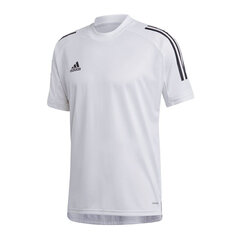 Sporta t-krekls vīriešiem Adidas Condivo 20 Training Jersey M EA2513, balts цена и информация | Мужская спортивная одежда | 220.lv