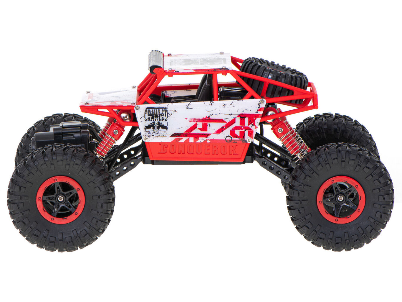 RC Rock Crawler HB 2.4GHz 1:18 sarkana automašīna цена и информация | Rotaļlietas zēniem | 220.lv