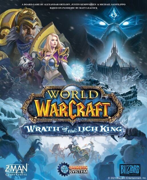 Galda spēle World of Warcraft: Wrath of the Lich King, EN cena un informācija | Galda spēles | 220.lv