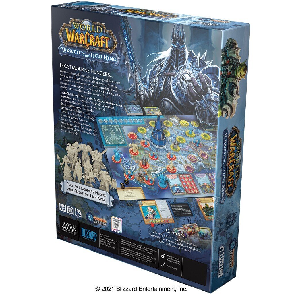 Настольная игра World of Warcraft: Wrath of the Lich King, EN цена | 220.lv