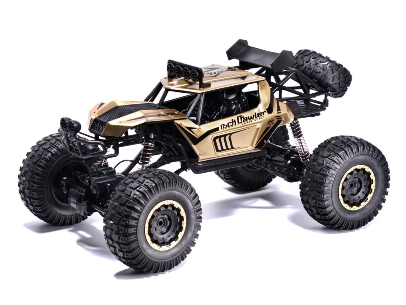 RC auto ar tālvadības pulti Rock Crawler Metal 1:8 2.4 GHz cena | 220.lv