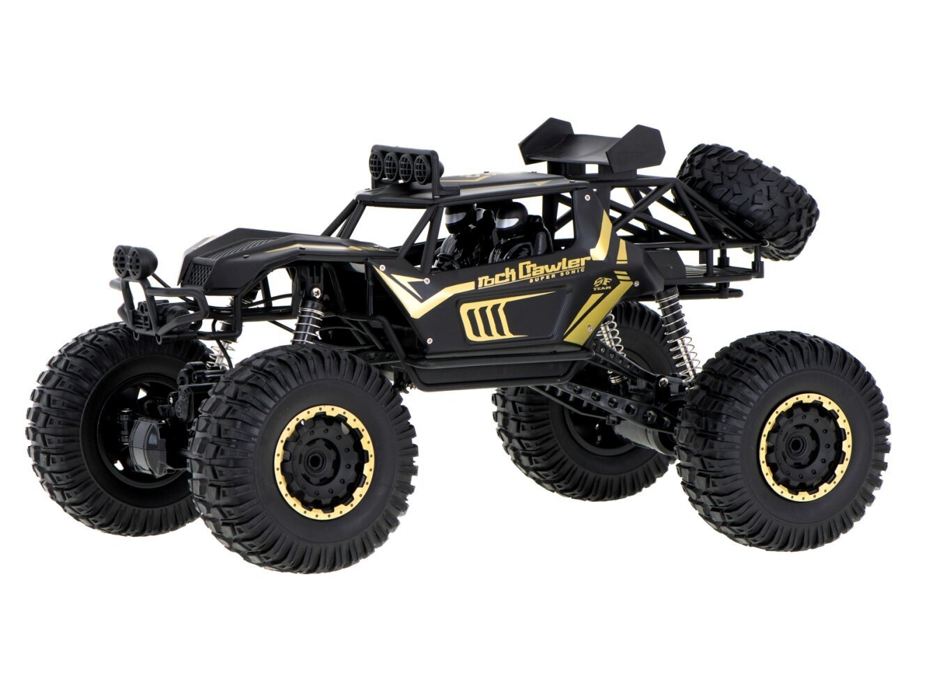 RC auto ar tālvadības pulti Rock Crawler Metal 1:8 2.4 GHz cena | 220.lv