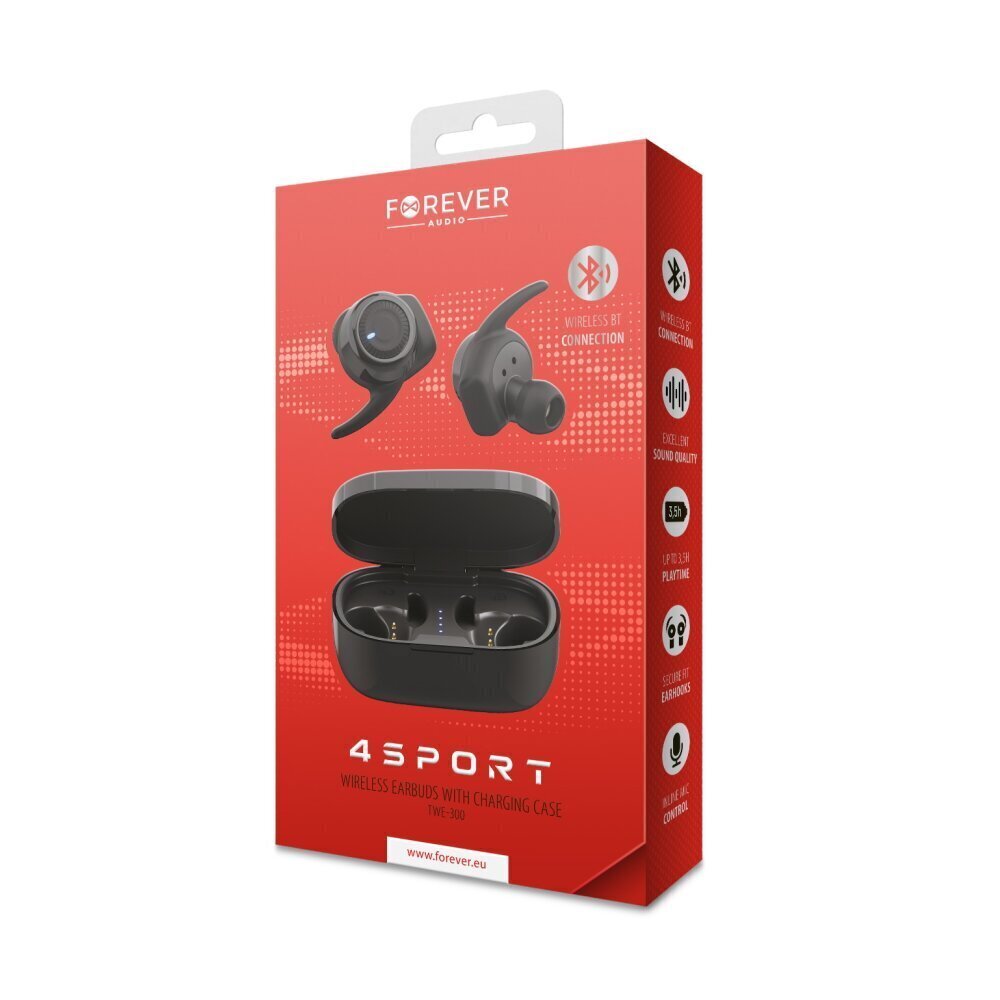 Forever Bluetooth 4Sport TWE-300 цена и информация | Austiņas | 220.lv