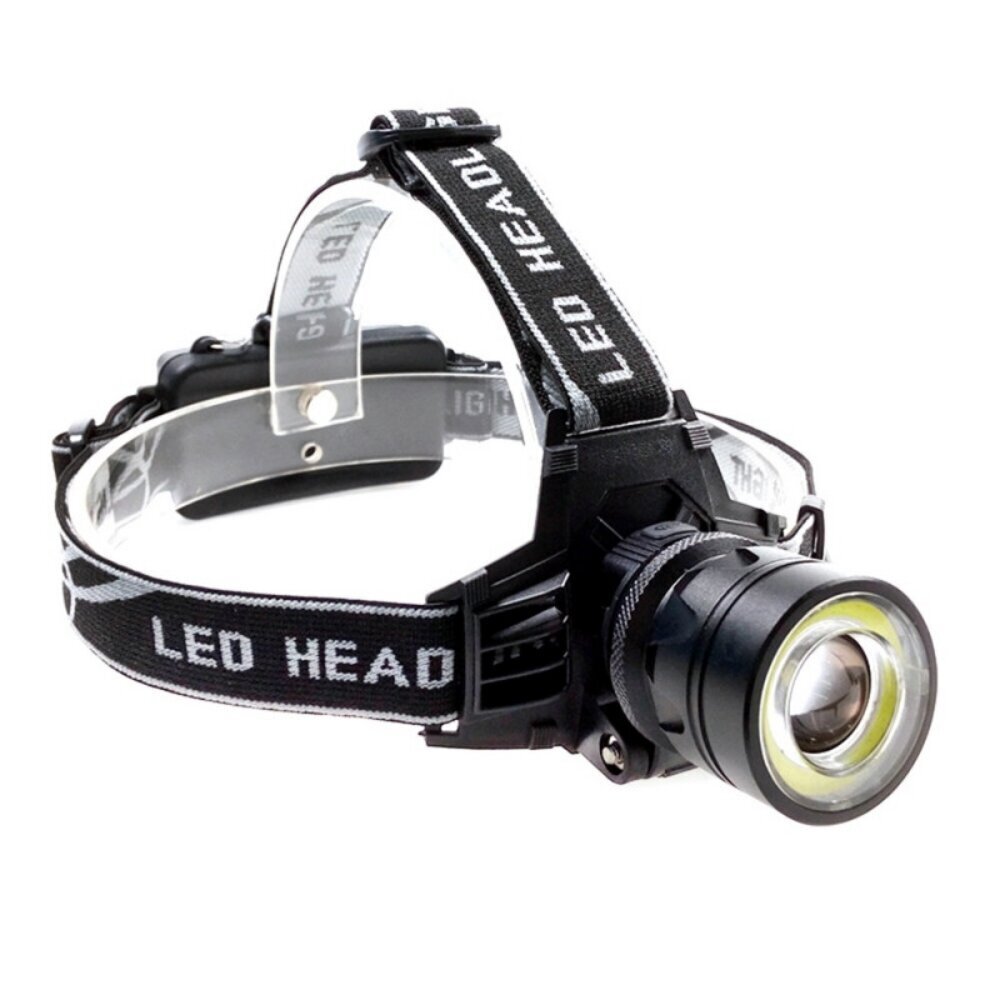 Galvas lukturis ar COB LED X9 cena un informācija | Lukturi | 220.lv