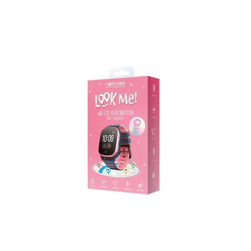 Forever Look Me KW-500 Pink цена и информация | Viedpulksteņi (smartwatch) | 220.lv