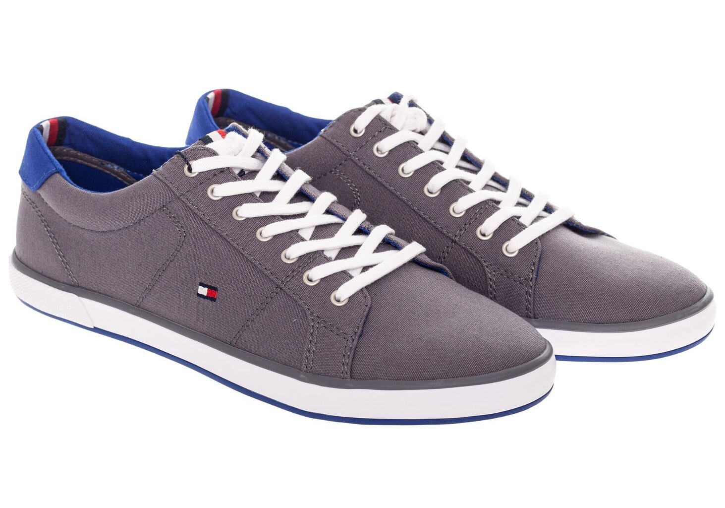 Vīriešu Apavi Kedas Tommy Hilfiger Harlow 1D Pelēka FM0FM00596 039 17661 цена и информация | Sporta apavi vīriešiem | 220.lv