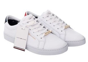 Sporta apavi sievietēm Tommy Hilfiger Essential Sneaker, balti FW0FW03682 020 12179 цена и информация | Спортивная обувь, кроссовки для женщин | 220.lv