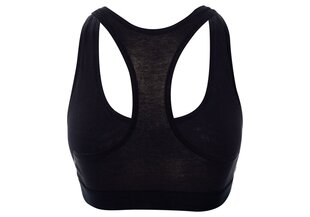 Sporta krūšturis sievietēm Tommy Hilfiger Bralette, melns UW0UW02037 990 13253 цена и информация | Бюстгальтеры | 220.lv