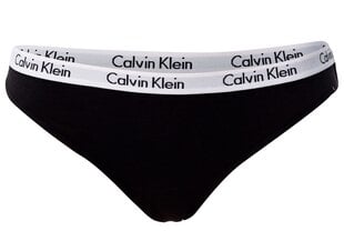 Bikini biksītes sievietēm Calvin Klein, 3 pāri, melnas/baltas/pelēkas QD3588E 999 14829 cena un informācija | Sieviešu biksītes | 220.lv