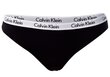 Bikini biksītes sievietēm Calvin Klein, 3 pāri, melnas/baltas/pelēkas QD3588E 999 14829 цена и информация | Sieviešu biksītes | 220.lv