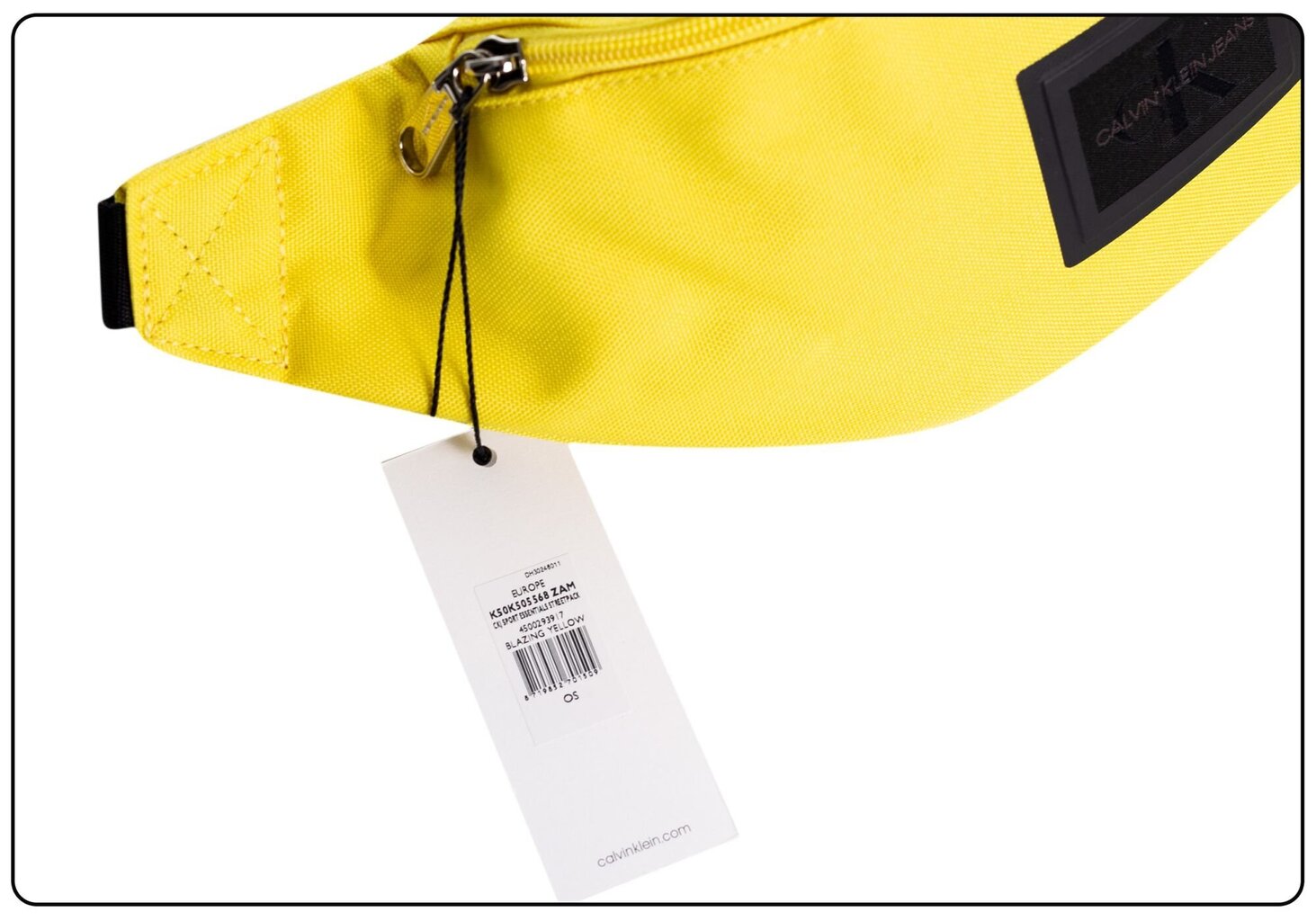 Jostas soma Calvin Klein CKJ Sport Essentials Streetpack, dzeltena K50K505568 ZAM цена и информация | Sporta somas un mugursomas | 220.lv